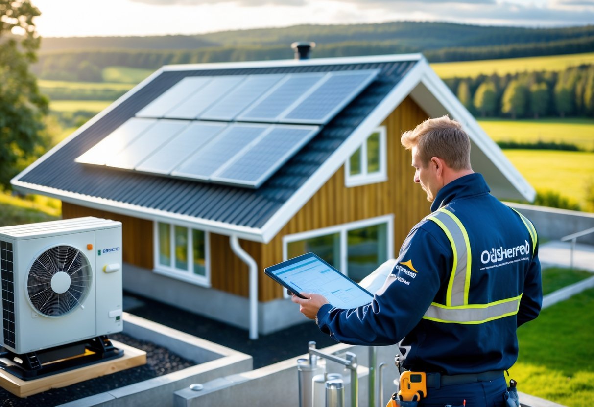 Energieffektiv opvarmning og totalentreprise i Odsherred området